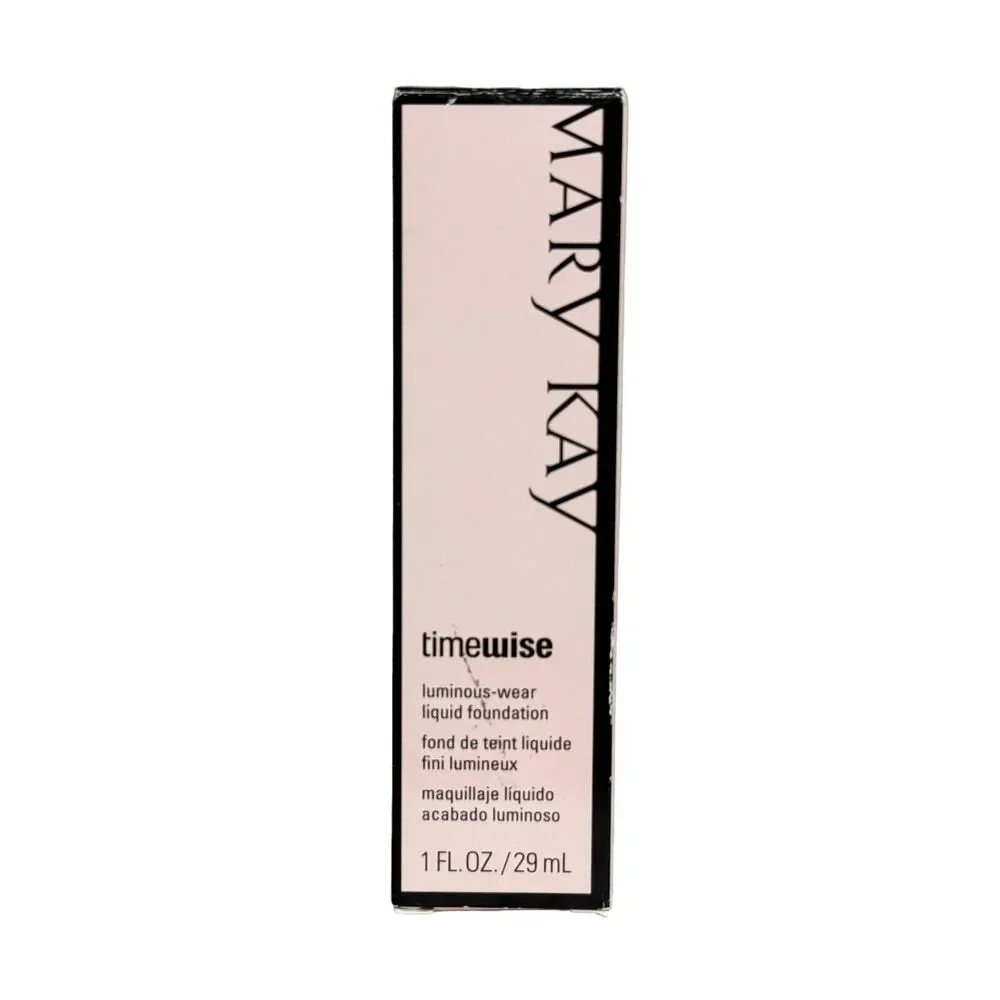 Mary Kay Timewise Ivory 2 Luminous Wear Liquid Foundation 038697 Fl Oz New Box